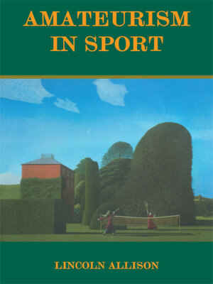 cover image of Amateurism in Sport